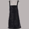 Elevate Your Craft with the Cross Back Leather Apron in Black TLM-LA-001 Best For Unisex