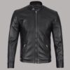 Timeless Elegance: Best Classic Leather Cafe Racer Jacket For Men TLM-MLJ-047