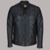 Bubble Biker Leather Jacket Black: Redefining Modern Style