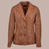 Marabelle Leather Blazer Jacket: A Timeless Classic with a Modern Twist