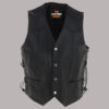 Laced Leather Waistcoat: A Timeless Classic with a Modern Twist