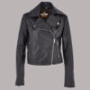 Brooklyn Short Biker Leather Jacket: Effortless Style and Timeless Edge