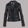 Women's Biker Leather Jacket: A Bold Icon of Rebellion and Style