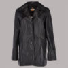 Eileen Single-Breasted Leather Coat: A Classic Touch of Elegance and Versatility